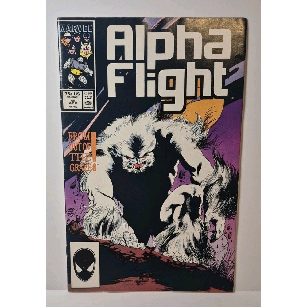 Alpha Flight Vol 1 45 High Grade (1987)